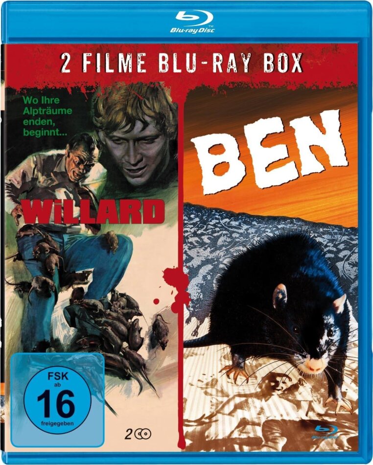 Willard (1971) / Ben (1972) 2 Blu-rays