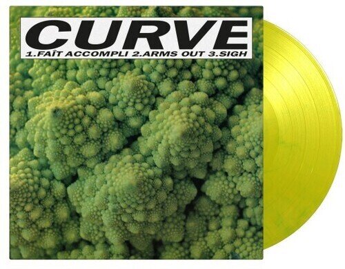 Curve - Fait Accompli Music On Vinyl, 2023 Reissue, limited to 750 copies, Limited Edition, Yellow Translucent Green Marbled Vinyl, 12" Maxi
