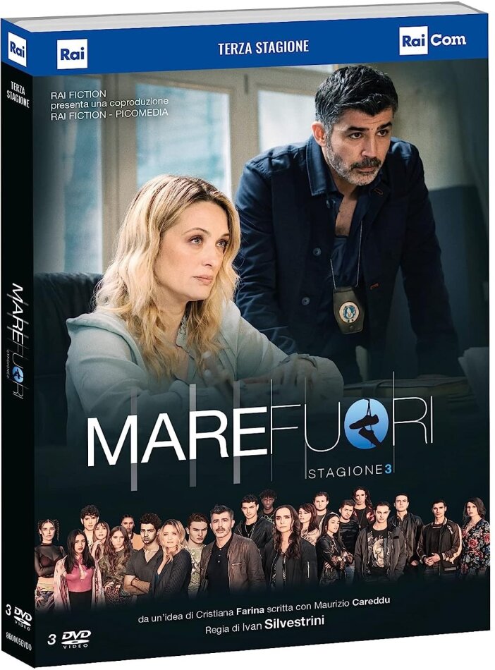 Mare fuori - Stagione 3 + Poster, 3 DVD