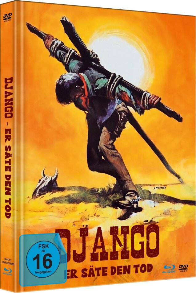 Django - Er säte den Tod (1972) Edizione Limitata, Mediabook, Uncut, Blu-ray + DVD