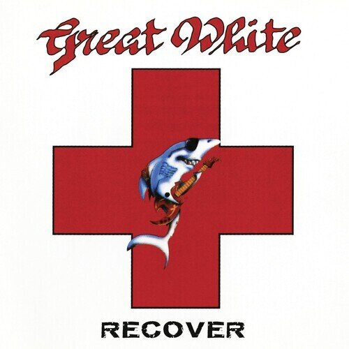 Great White - Recover 2023 Reissue, Deadline Music, White/Red Vinyl, LP