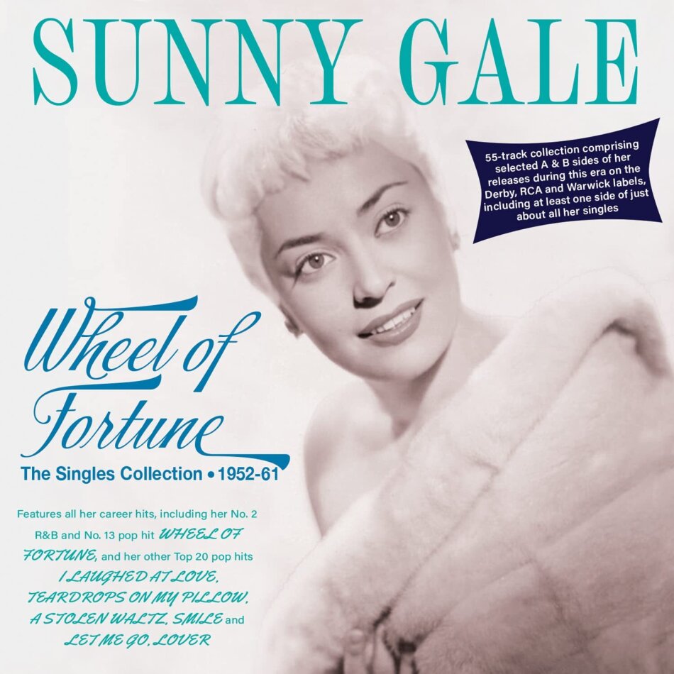 Sunny Gale - Wheel Of Fortune: The Singles Collection 1952-61 2 CD