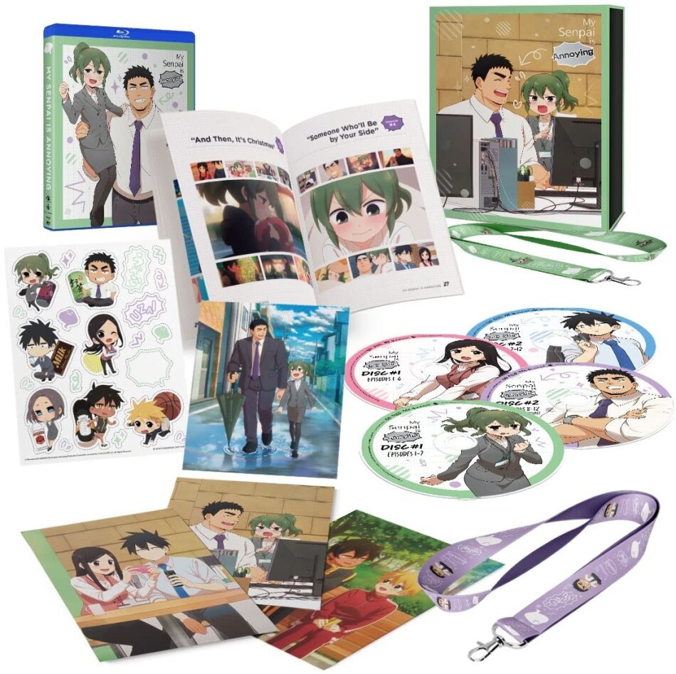 My Senpai Is Annoying - The Complete Season Édition Limitée, 2 Blu-ray + 2 DVD