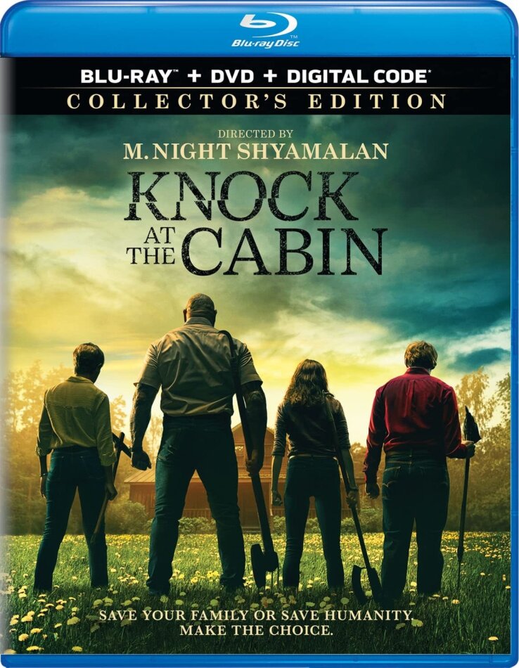 Knock at the Cabin (2023) Collector's Edition, Blu-ray + DVD