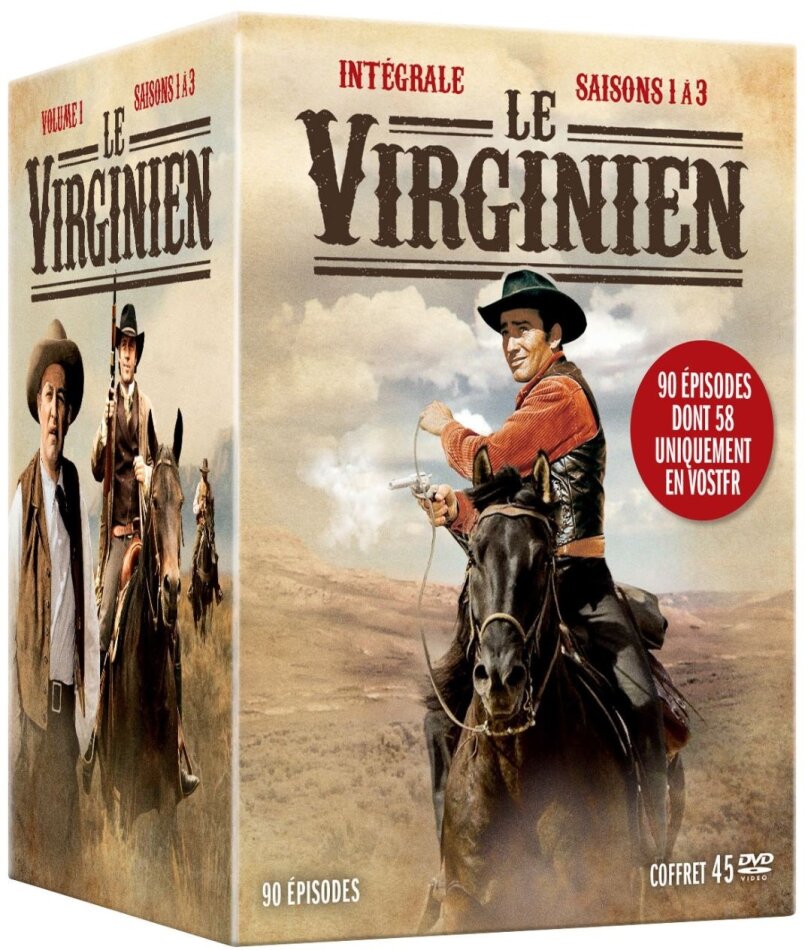 Le Virginien - Saisons 1 à 3 45 DVD