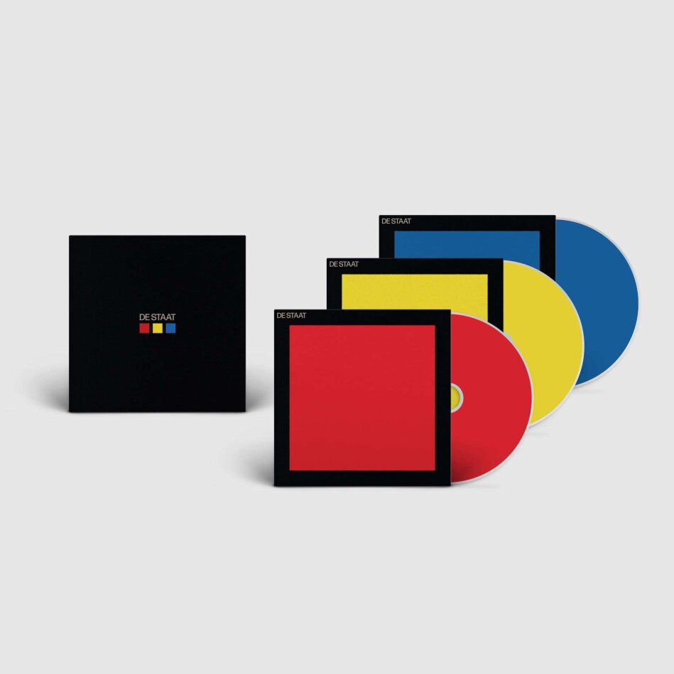 De Staat - Red, Yellow & Blue 3 CDs