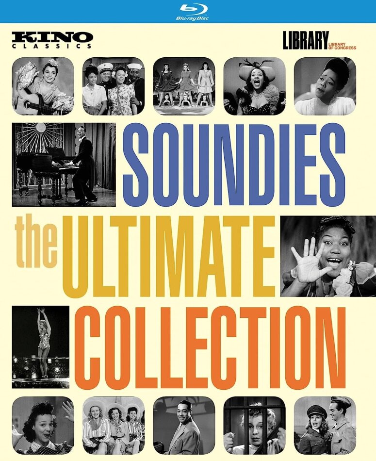 Soundies - The Ultimate Collection b/w, 4 Blu-rays