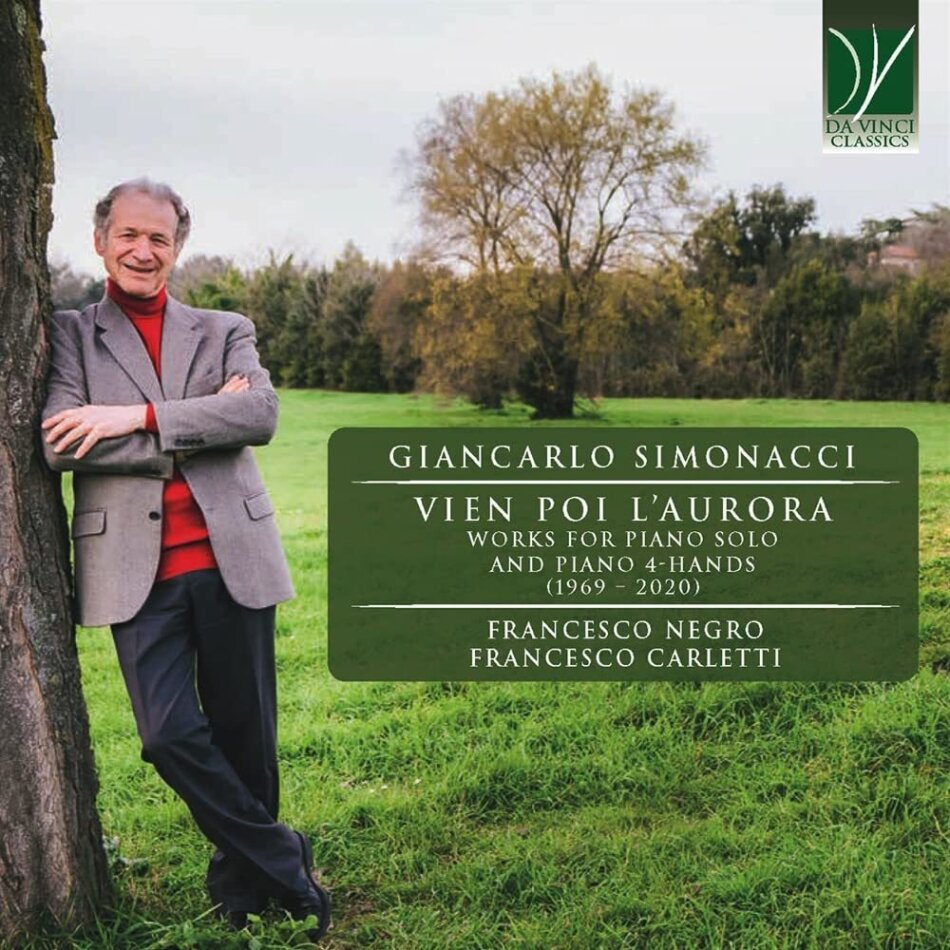 Giancarlo Simonacci, Francesco Negro & Francesco Carletti - Vien Poi L'aurora Works For Piano Solo And 4 Hands 2 CDs