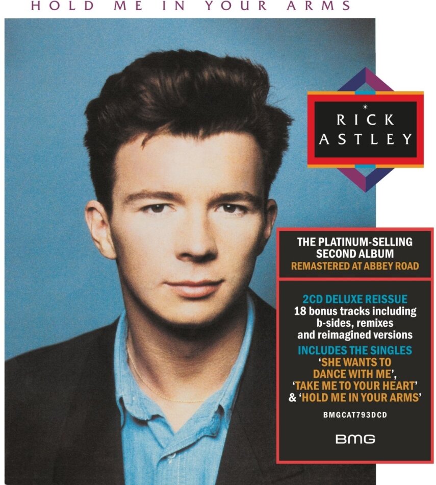 Rick Astley - Hold Me In Your Arms 2023 Reissue, 2023 Remaster, BMG Rights Management, 2 CD