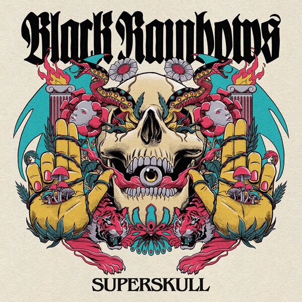 Black Rainbows - Superskull White/Blue/Pink Vinyl, LP