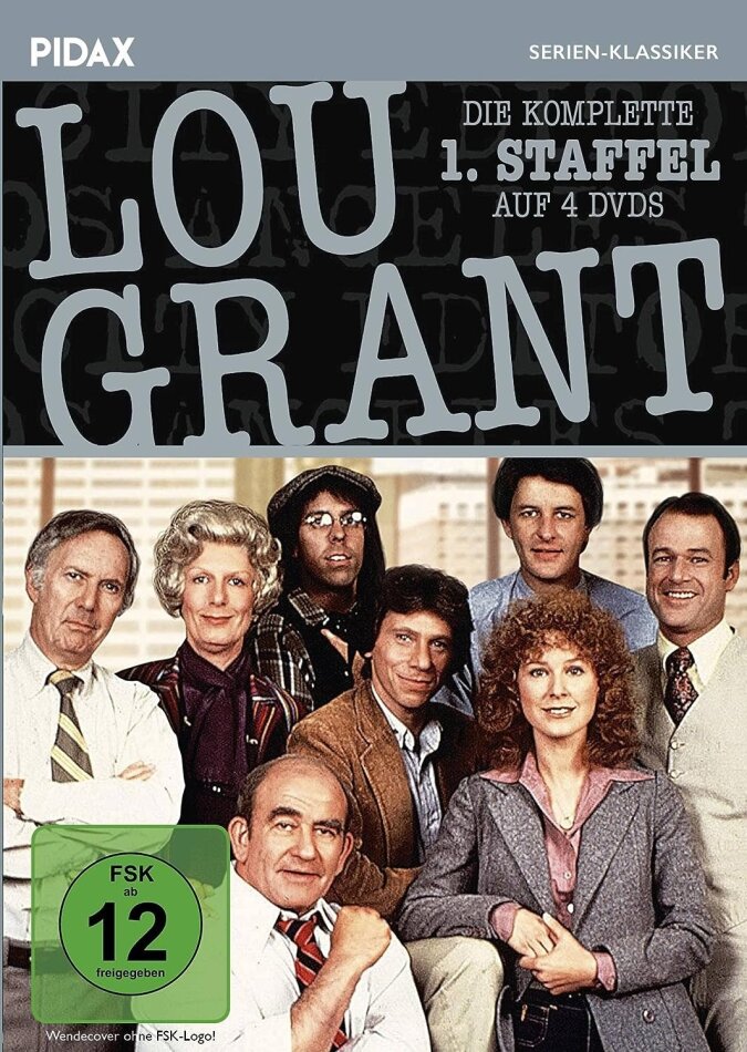 Lou Grant - Staffel 1 Pidax Serien-Klassiker, 4 DVDs
