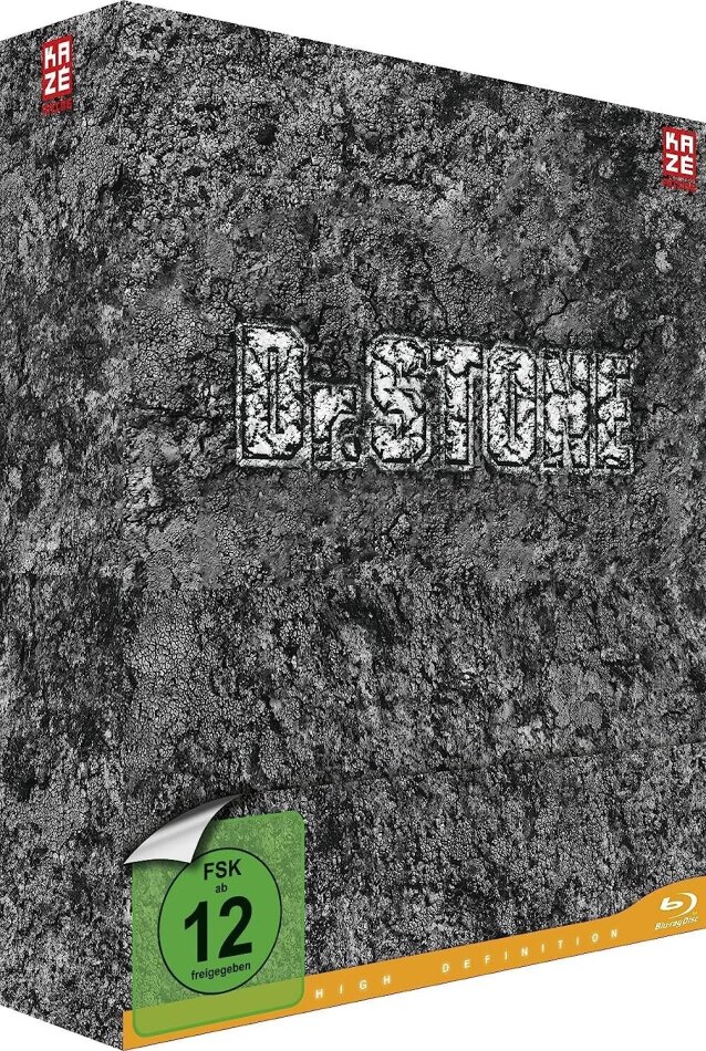 Dr. Stone - Staffel 1 Gesamtausgabe, 4 Blu-rays