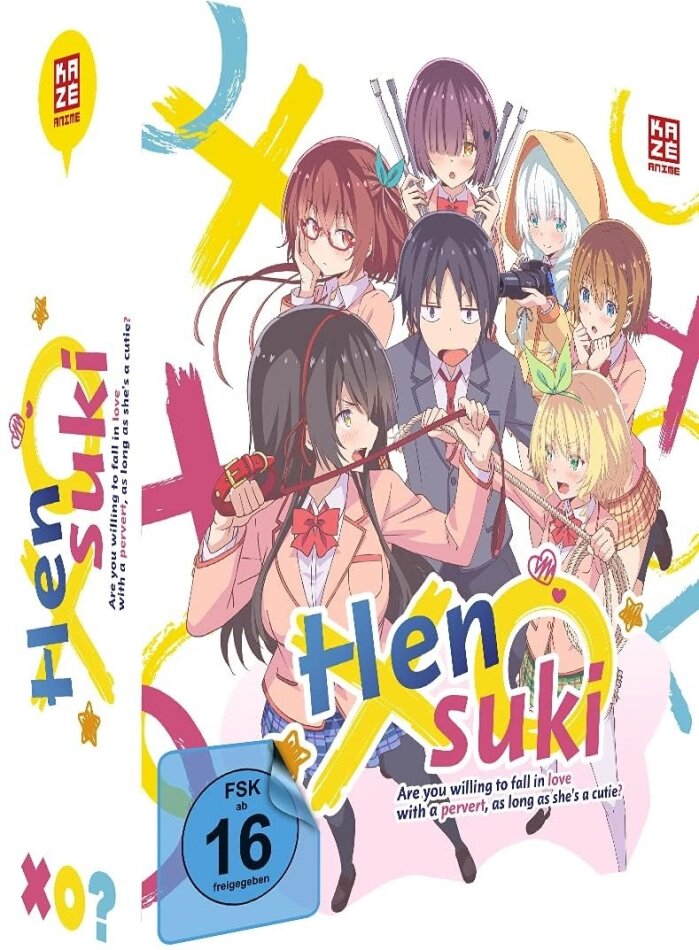 Hensuki Complete edition, 3 DVDs