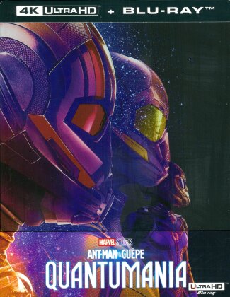 Ant-Man et la Gu&ecirc;pe: Quantumania - Ant-Man 3 (2023) (&Eacute;dition Limit&eacute;e, Steelbook, 4K Ultra HD + Blu-ray)