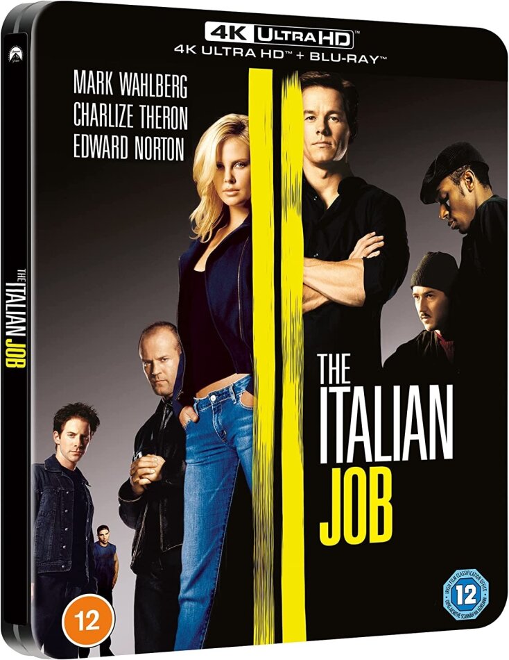 The Italian Job (2003) Limited Edition, Steelbook, 4K Ultra HD + Blu-ray