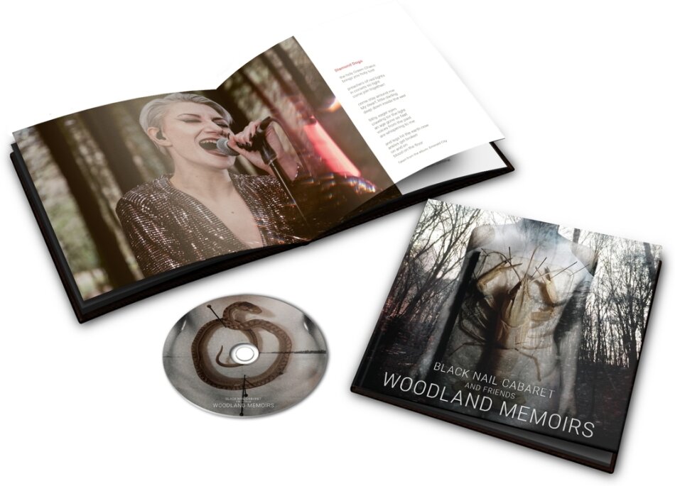 Black Nail Cabaret - Woodland Memoirs CD + Book