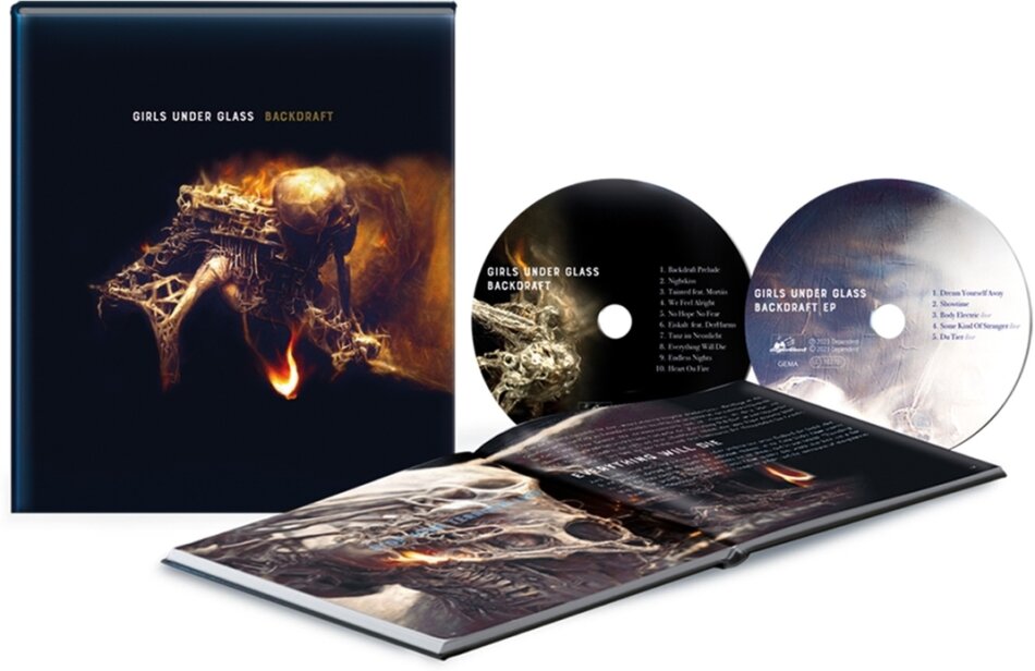 Under Glass - Backdraft Book Edition, CD + Book