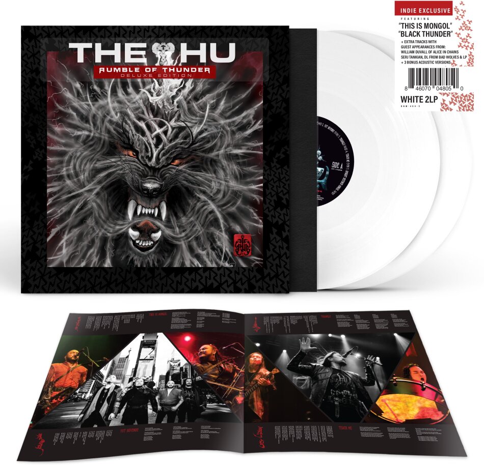 The HU - Rumble Of Thunder RSD 2025, Limited Edition, Solid White Vinyl, 2 LPs