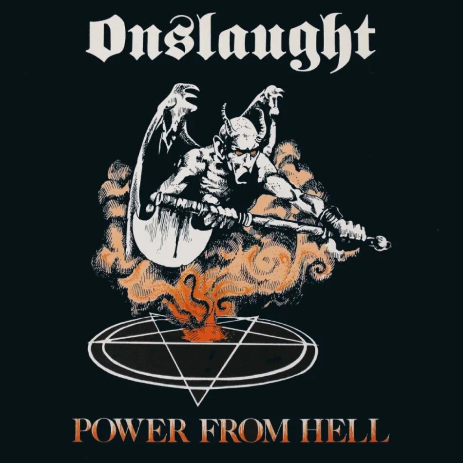Onslaught - Power From Hell 2023 Reissue, High Roller Records, Picture Disc, LP