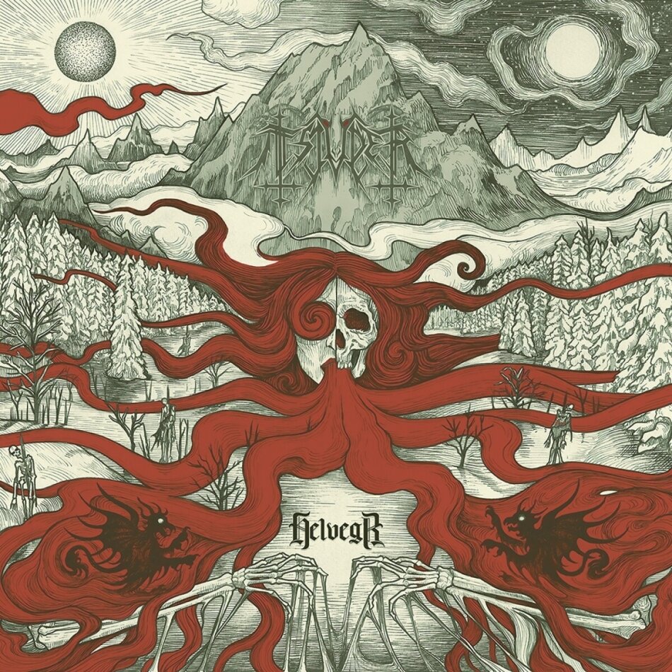Tsjuder - Helvegr Special Cut Gatefold, Crystal Clear Vinyl, LP