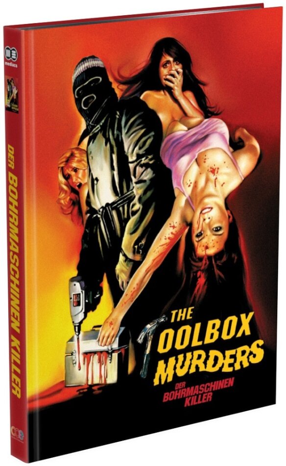 The Toolbox Murders - Der Bohrmaschinenkiller (1978) Cover A, Édition Limitée, Mediabook, 4K Ultra HD + Blu-ray + DVD