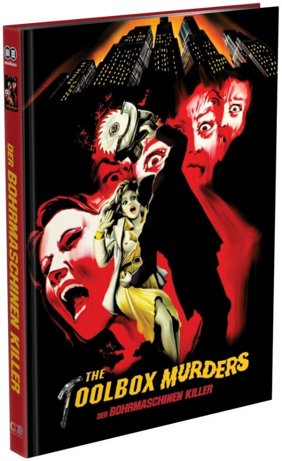 The Toolbox Murders - Der Bohrmaschinenkiller (1978) Cover C, Édition Limitée, Mediabook, 4K Ultra HD + Blu-ray + DVD