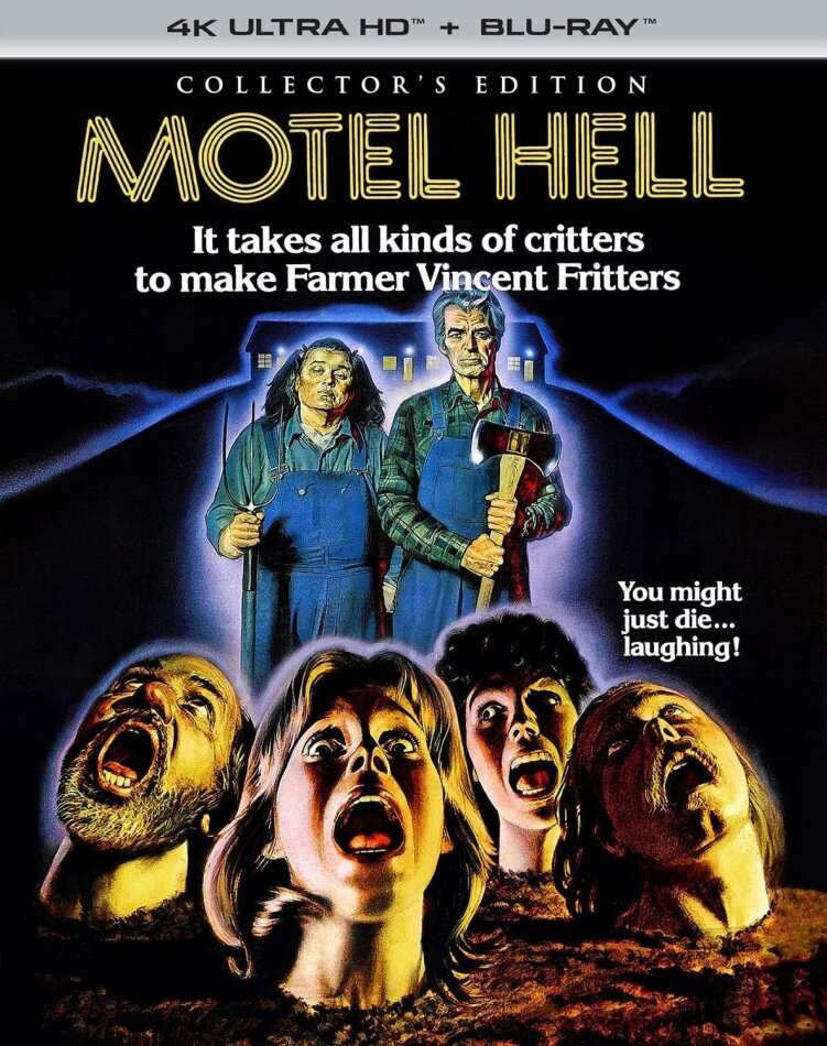 Motel Hell (1980) Édition Collector, 4K Ultra HD + Blu-ray