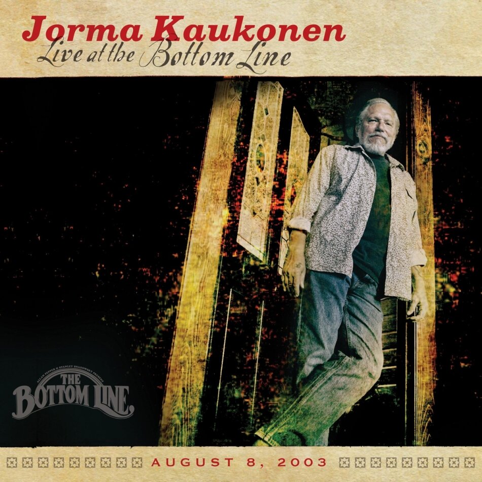 Jorma Kaukonen - Live At The Bottom Line Digipack, 2 CDs
