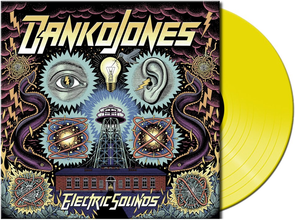 Danko Jones - Electric Sounds Limited Edition, Yellow Vinyl, LP