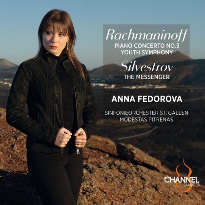 Anna Fedorova, Sinfonie Orchester St.Gallen, Sergej Rachmaninoff (1873-1943), Valentin Silvestrov (*1937) & Modestas Pitrenas - Piano Concerto No. 3 & Youth Symphony