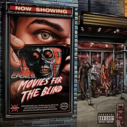 Cage - Movies For The Blind 2023 Reissue, Tuff Kong Records, LP