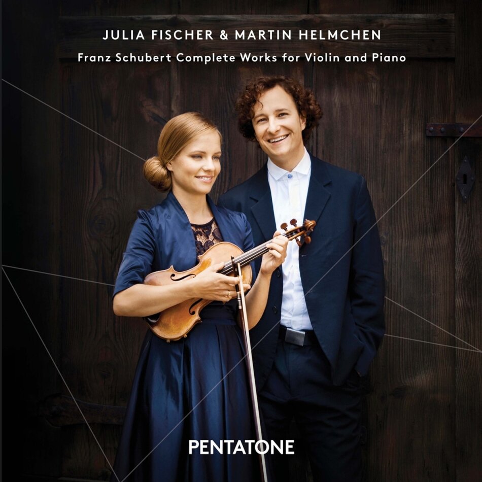Franz Schubert (1797-1828), Julia Fischer & Martin Helmchen - Complete Works For Violin & Piano 2 CD