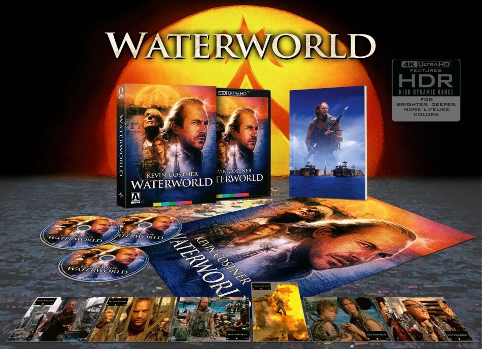 Waterworld (1995) Édition Limitée, 4K Ultra HD + 2 Blu-ray