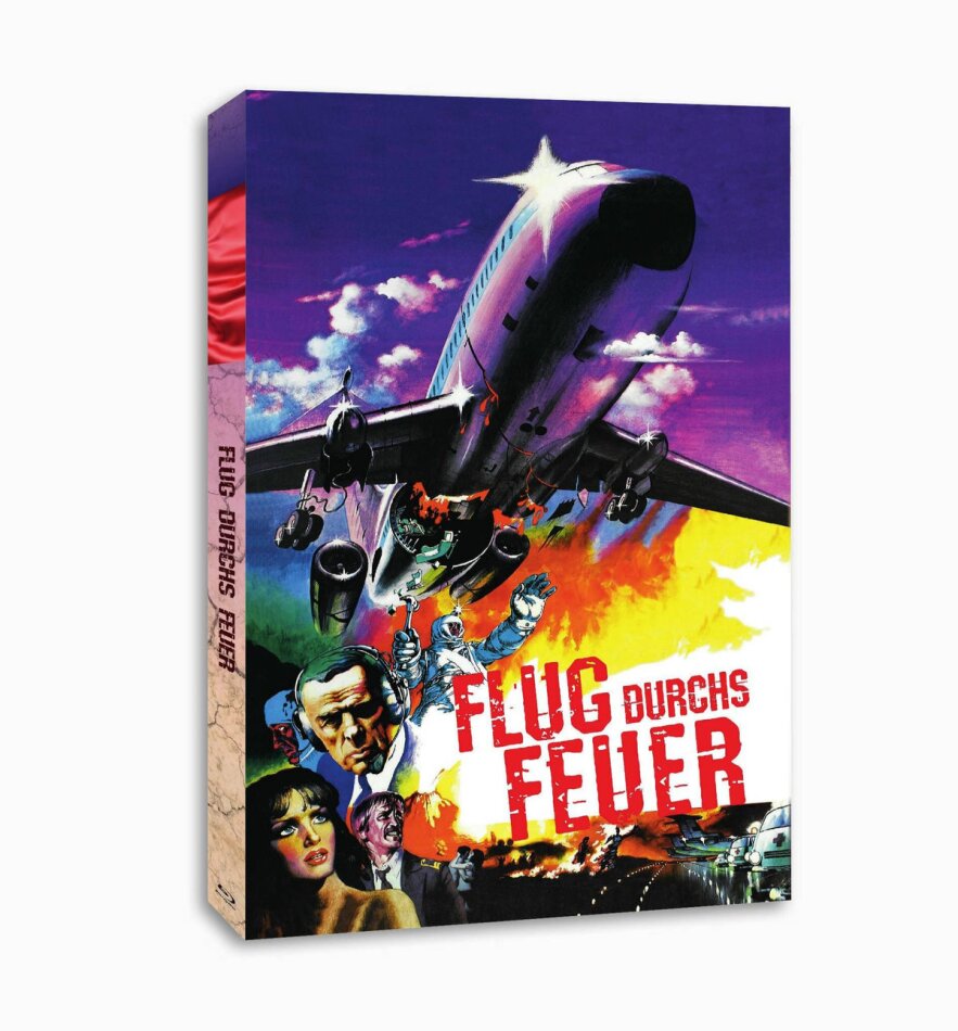 Flug durchs Feuer (1980) Digipack, Cover A, Limited Edition, Long Version, Uncut