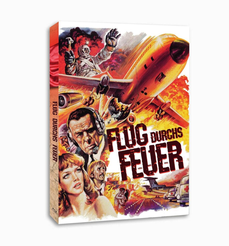 Flug durchs Feuer (1980) Digipack, Cover B, Limited Edition, Long Version, Uncut