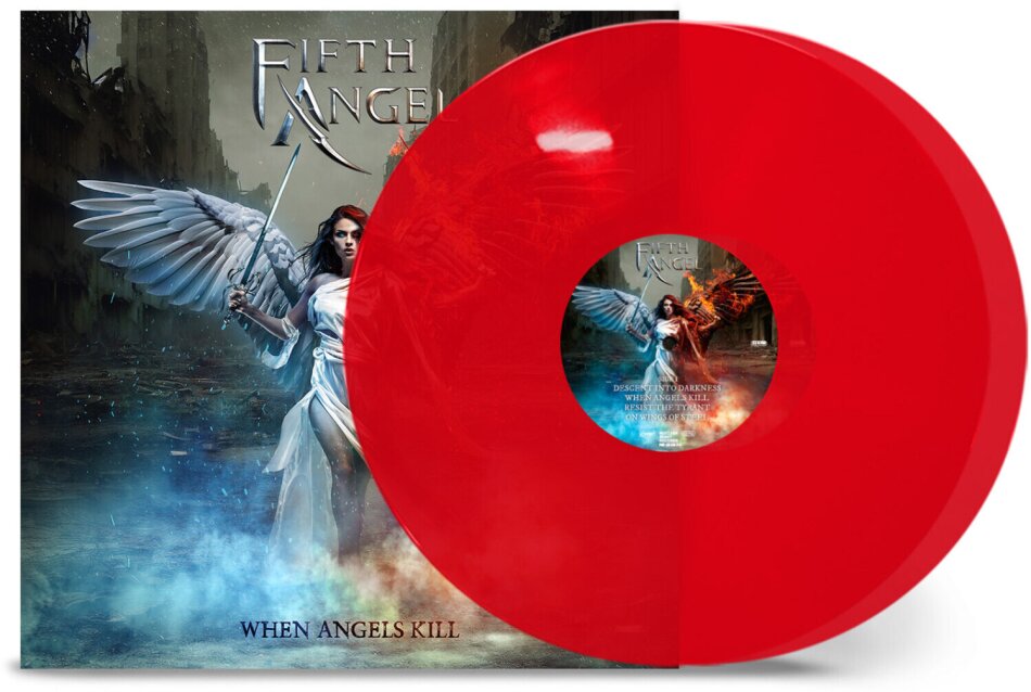 Fifth Angel - When Angels Kill Gatefold, Transparent Red Vinyl, 2 LPs