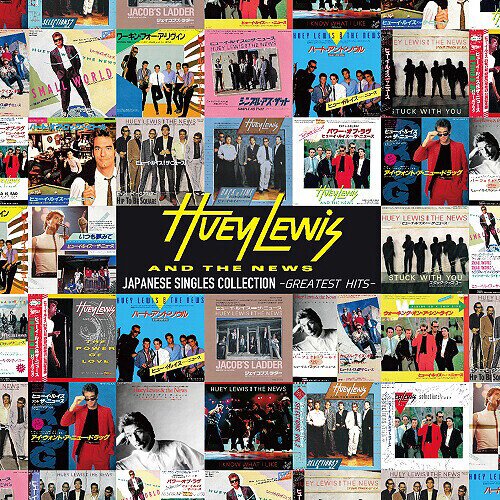 Huey Lewis - Japanese Single Collection - Greatest Hits Japan Edition, CD + DVD