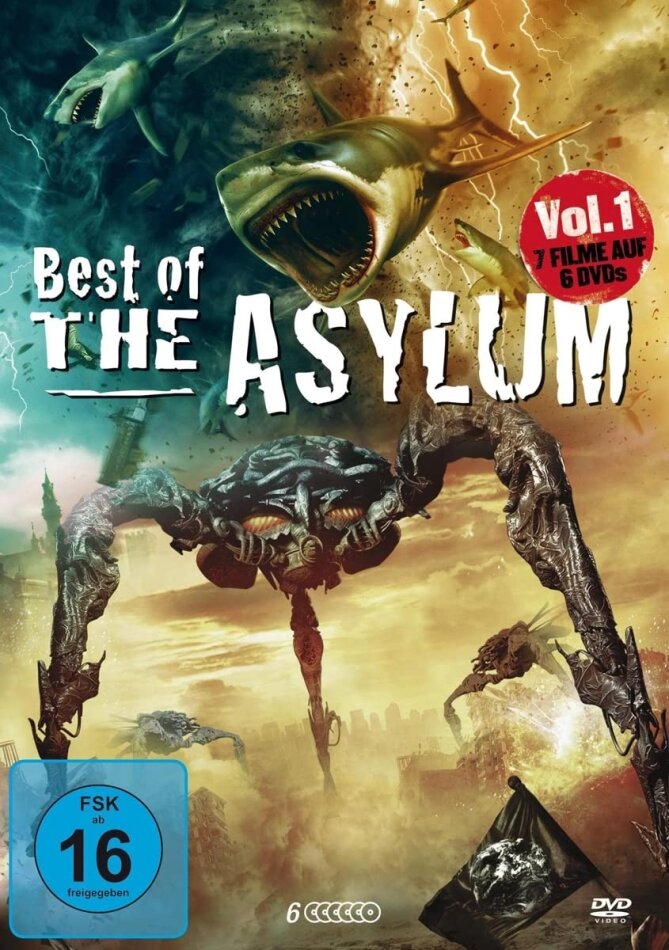 Best of The Asylum - Vol. 1 6 DVD