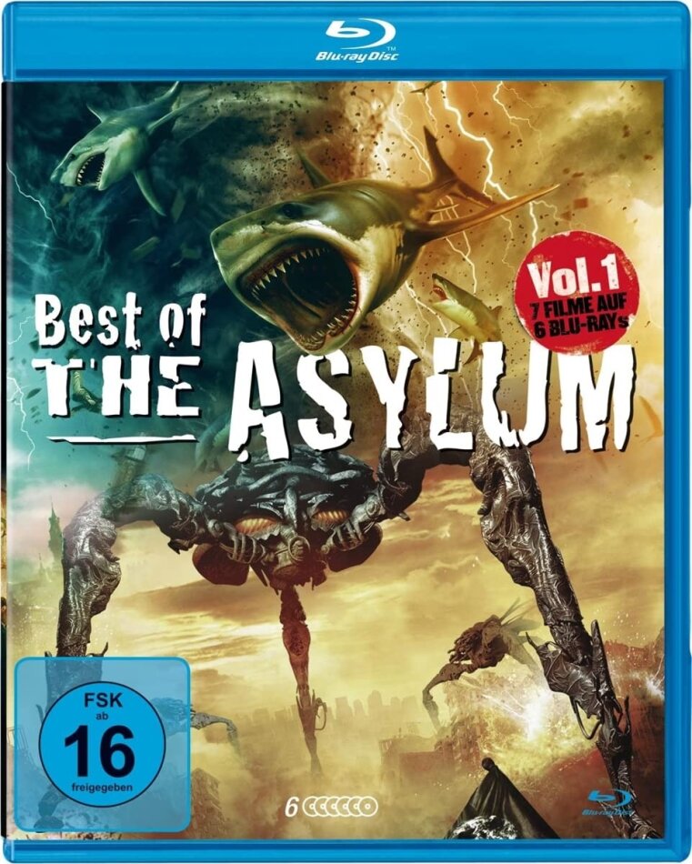 Best of The Asylum - Vol. 1 6 Blu-ray
