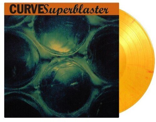 Curve - Superblaster EP Music On Vinyl, 750 Numbered Copies, 2023 Reissue, Flaming Coloured Vinyl, 12" Maxi