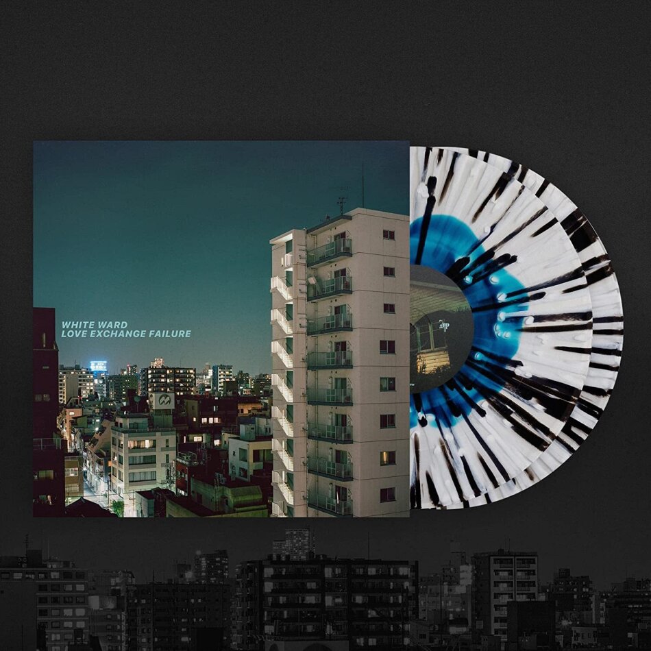 White Ward - Love Exchange Failure 2023 Reissue, Debemur Morti Productions, Black/Blue/White Vinyl, 2 LPs