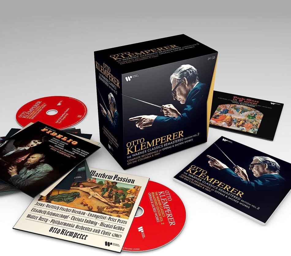 Otto Klemperer - Warner Classics Remastered Edition 29 CDs