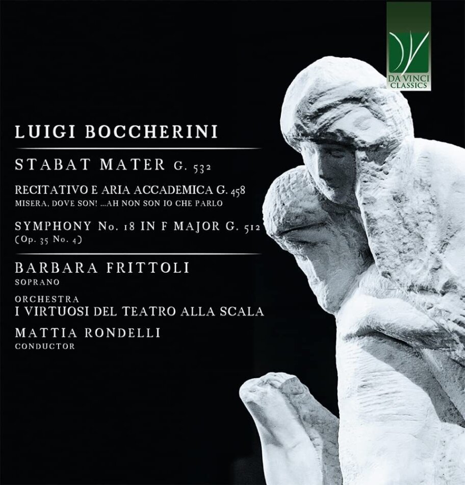Mattia Rondelli, Barbara Frittoli, Orchestra I Virtuosi Del Teatro Alla Scala & Luigi Boccherini (1743-1805) - Stabat Mater, Aria Accademica, Symphony No. 18