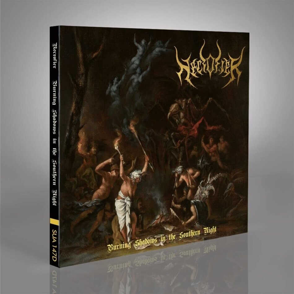 Necrofier - Burning Shadows In The Southern Night Digipack, Limited Edition