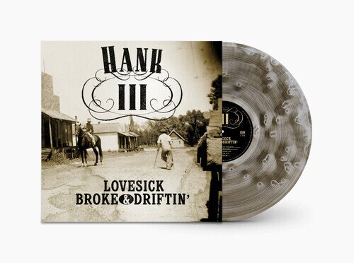 Hank Williams III (Hank3) - Lovesick Broke & Drifitn' Colored, LP
