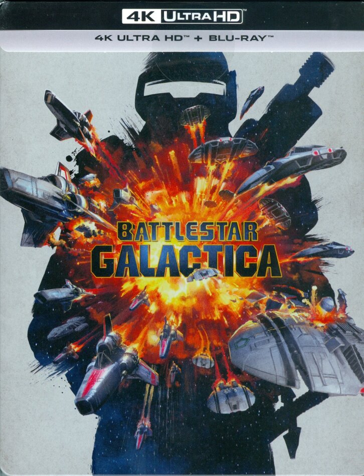 Battlestar Galactica (1978) Limited Edition, Steelbook, 4K Ultra HD + Blu-ray