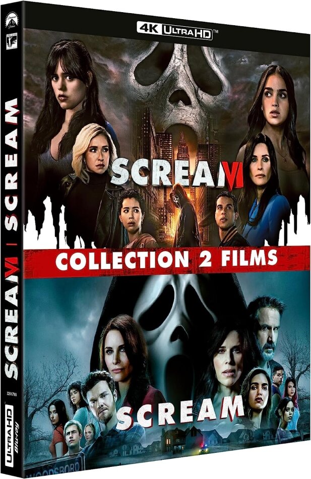 Scream 6 (2023) / Scream 5 (2022) - Collection 2 Films 2 4K Ultra HDs