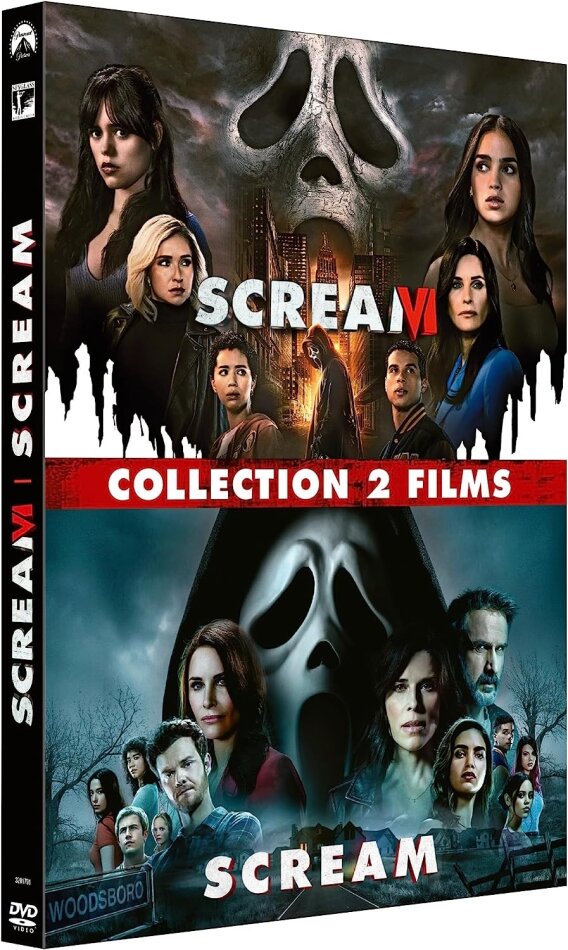Scream 6 (2023) / Scream 5 (2022) - Collection 2 Films 2 DVD
