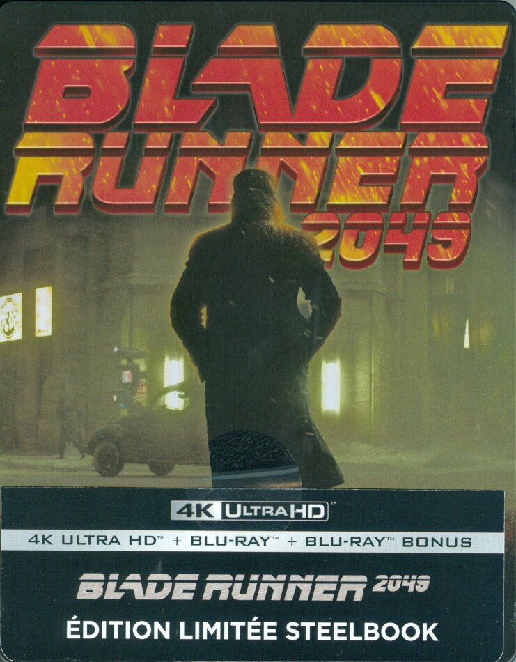 Blade Runner 2049 (2017) Limited Edition, Steelbook, 4K Ultra HD + 2 Blu-rays