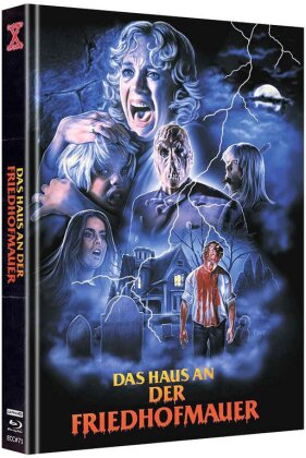 Das Haus an der Friedhofmauer (1981) (Cover F, Limited Edition, Mediabook, Uncut, 4K Ultra HD + Blu-ray)